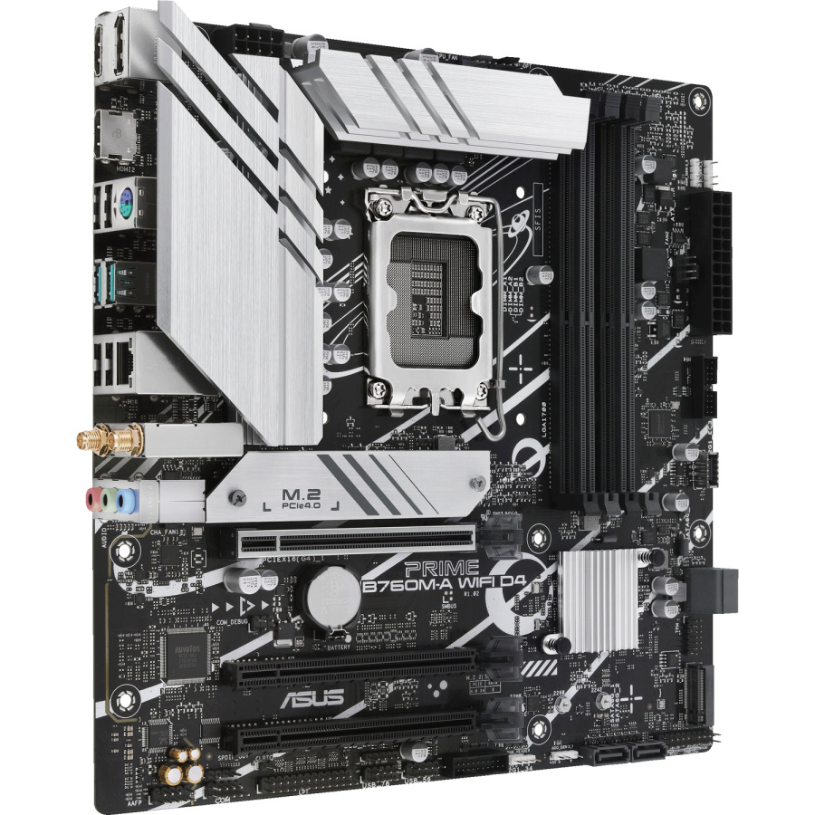 Prime B760M-A WiFi D4 iB760 1700s DDR4 ready — 4