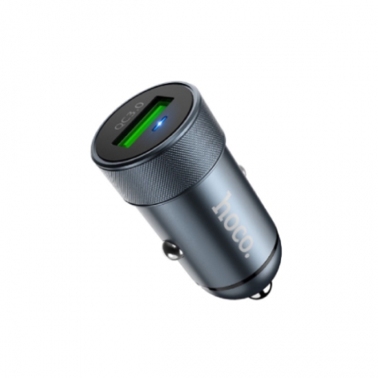 Автомобильное зарядное устройство Hoco Speed Up Single Port QC3.0 — 2