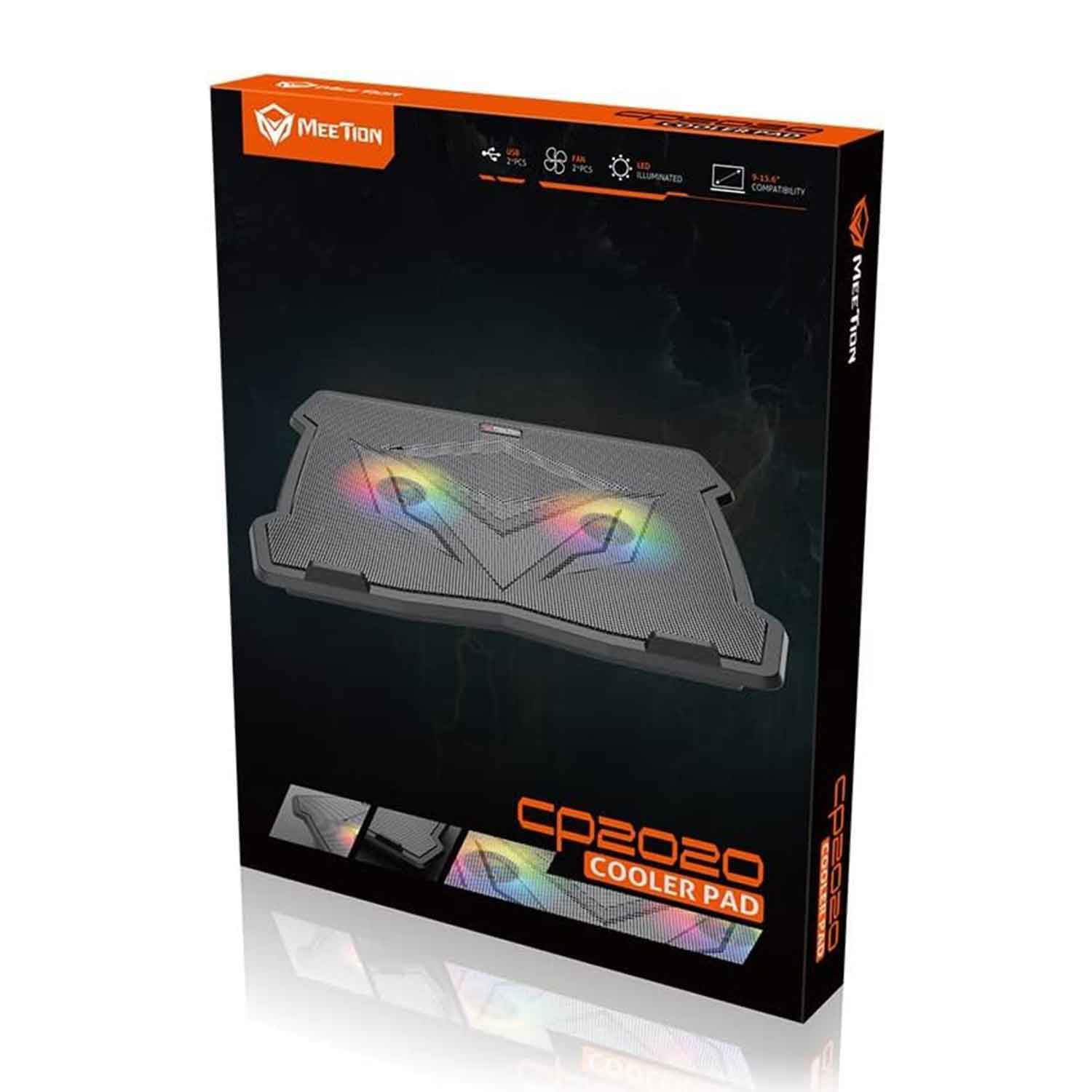 Cooling pad MEETION Gaming RGB 9-14 MT-CP2020 — 7