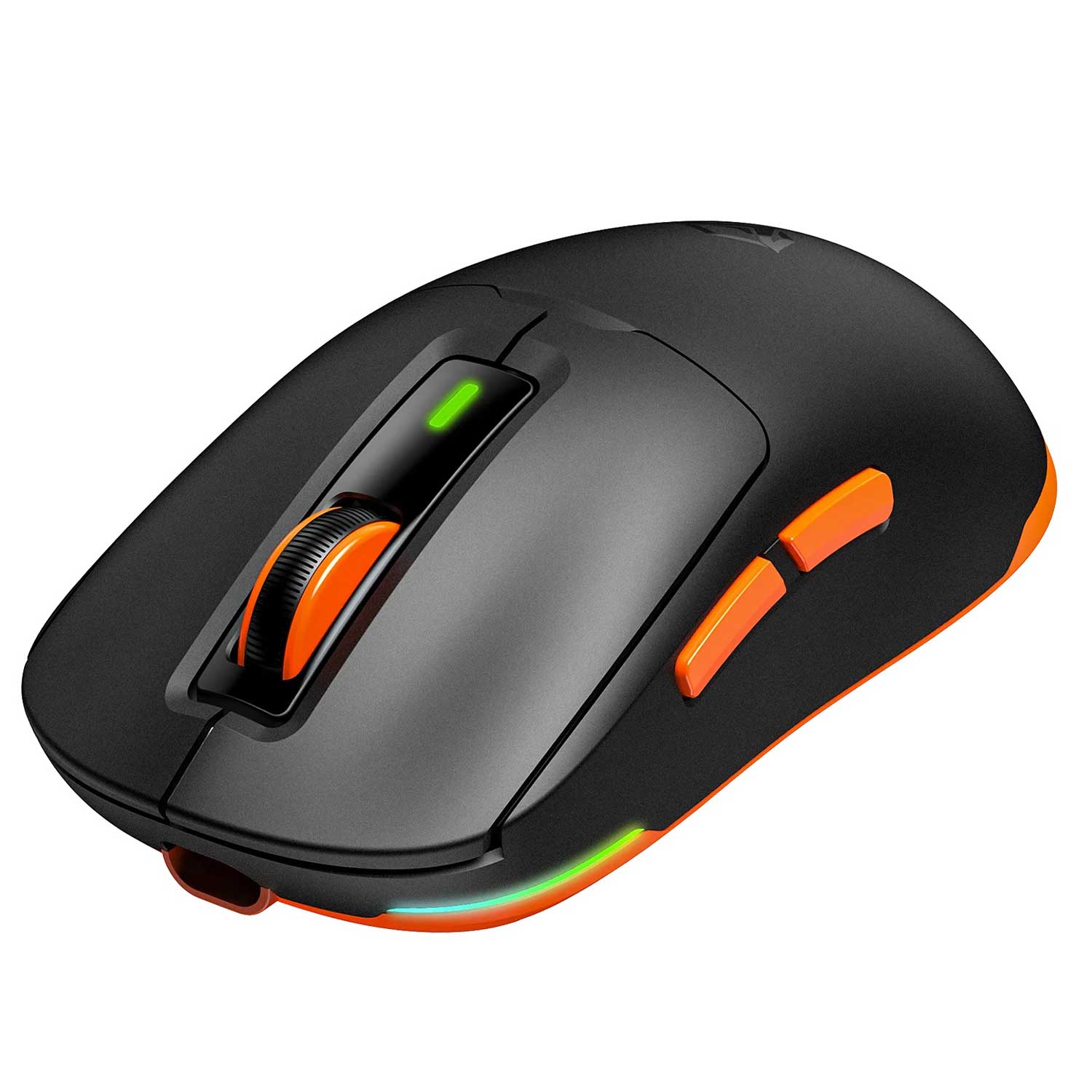 Mouse MEETION Tri-Mode Wrls+BT RGB Gaming Dark Flame Air GW24 — 4