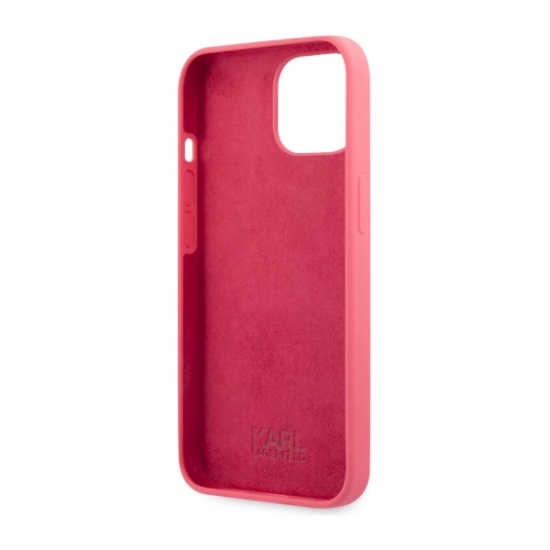 CG Mobile Karl Lagerfeld Liquid Silicone Karl And Choupette Case For iPhone 13 Pro Max — 2