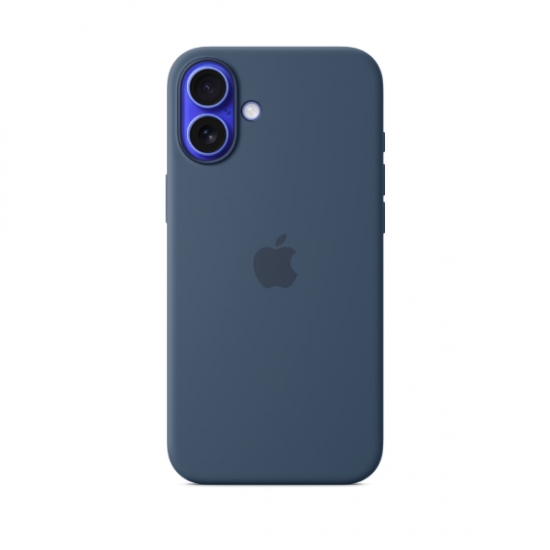iPhone 16 Plus Silicone Case with MagSafe, Lake — 10