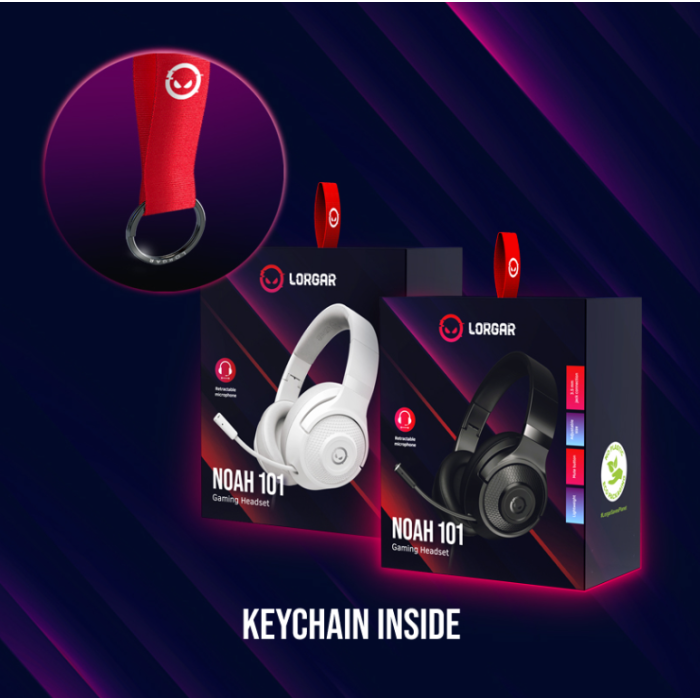 Lorgar Noah 101 Headset 3.5mm LRG-GHS101W — 6