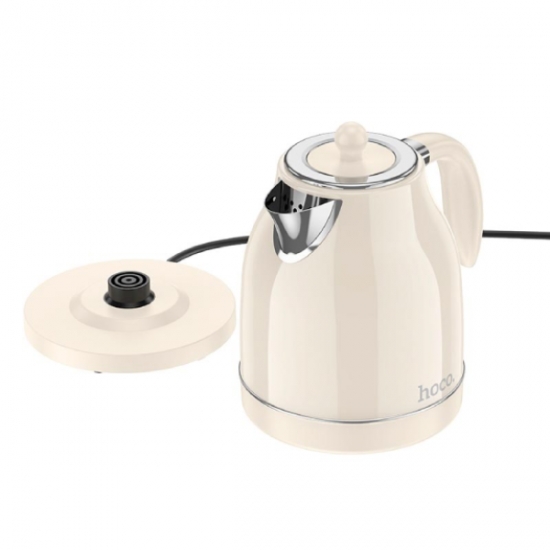 Hoco 1.7L Retro Electric Kettle HE10 Milky — 2