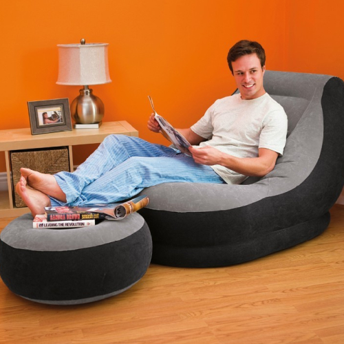 Air chair with footstool Intex 68564 — 5
