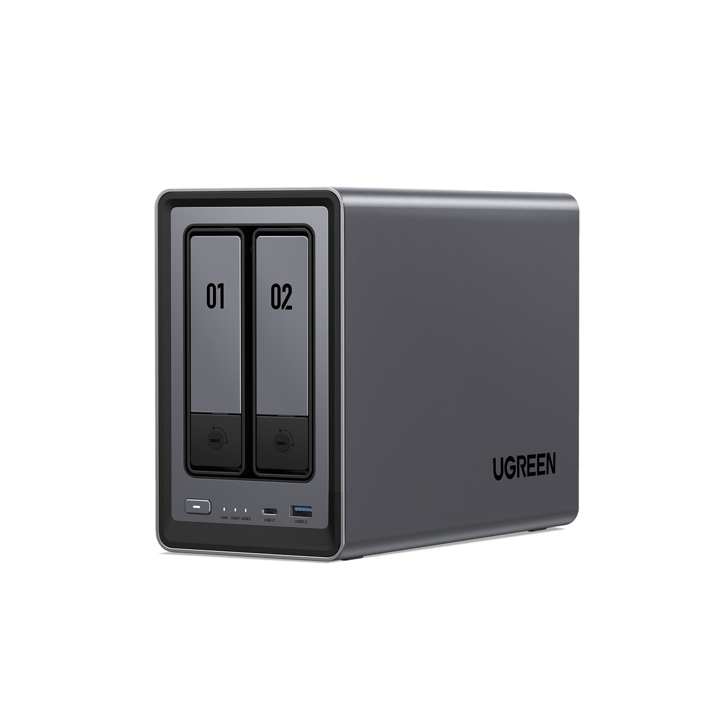 Сетевое хранилище UGREEN NASync DXP2800 2-Bay NAS 25369 Intel N100 Private Cloud — 2