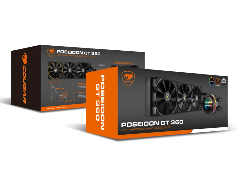 Liquid cooler Cougar POSEIDON GT 360 — 4