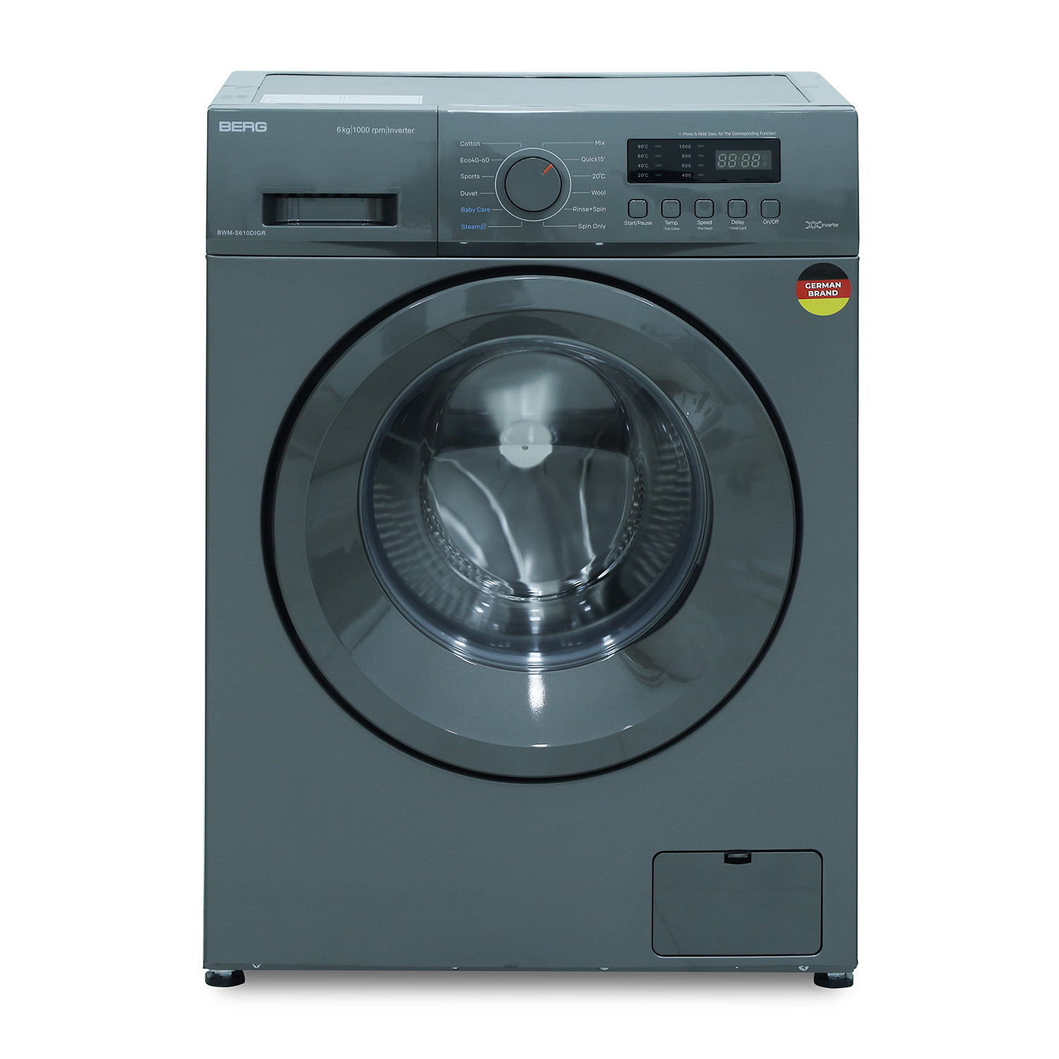 Washing machine BERG BWM-S610DIGR — 8