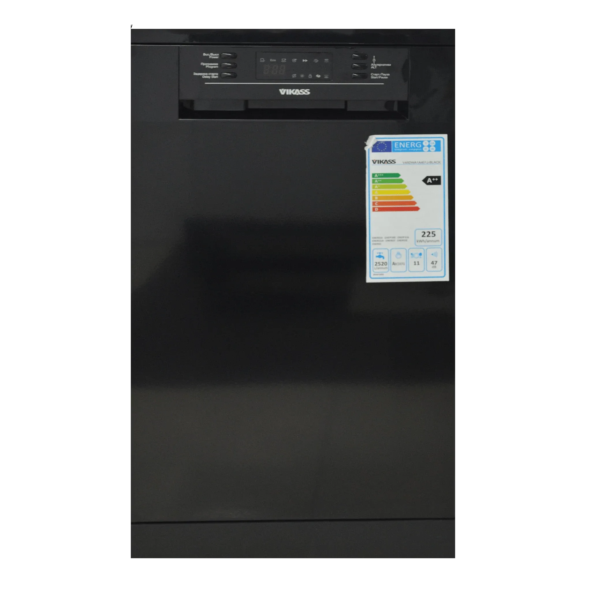Սպասք լվացող մեքենա VIKASS V45DWA1A401J V45DWA1A401J-BLACK — 2