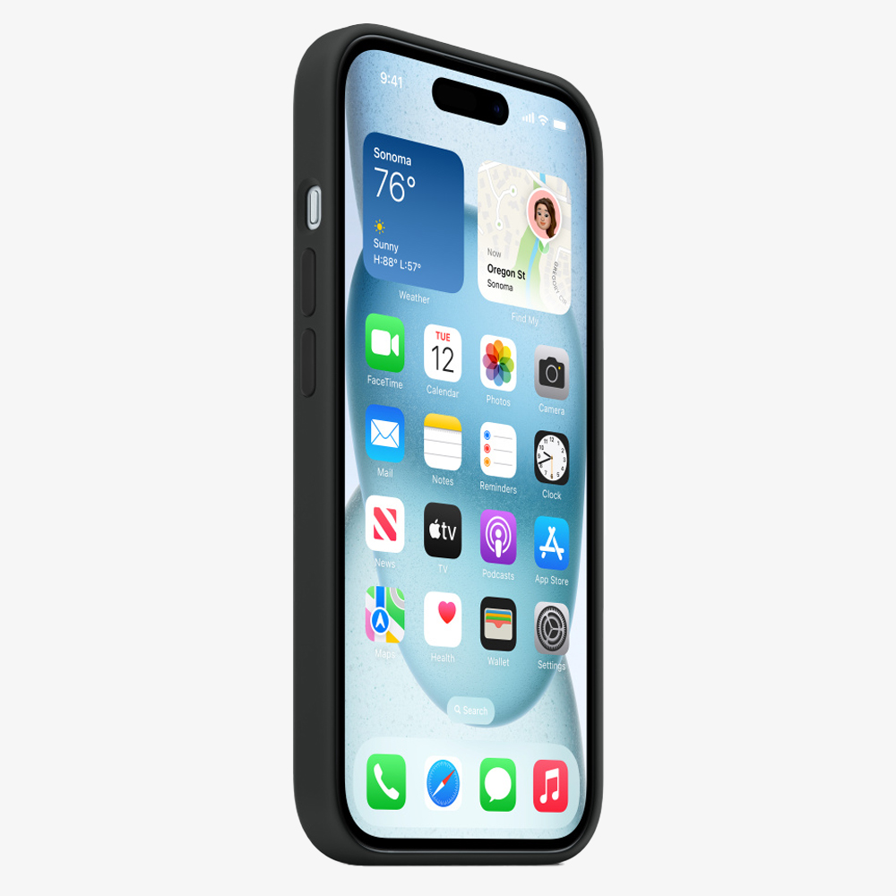 Cover for iPhone 15 Silicone Case With MagSafe — 3