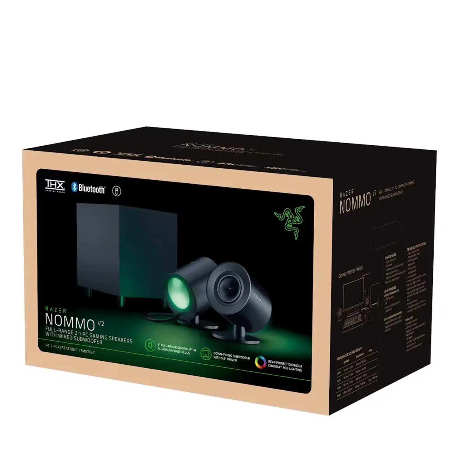 PC speaker Razer Nommo V2 RZ05-04750100-R3G1 — 6