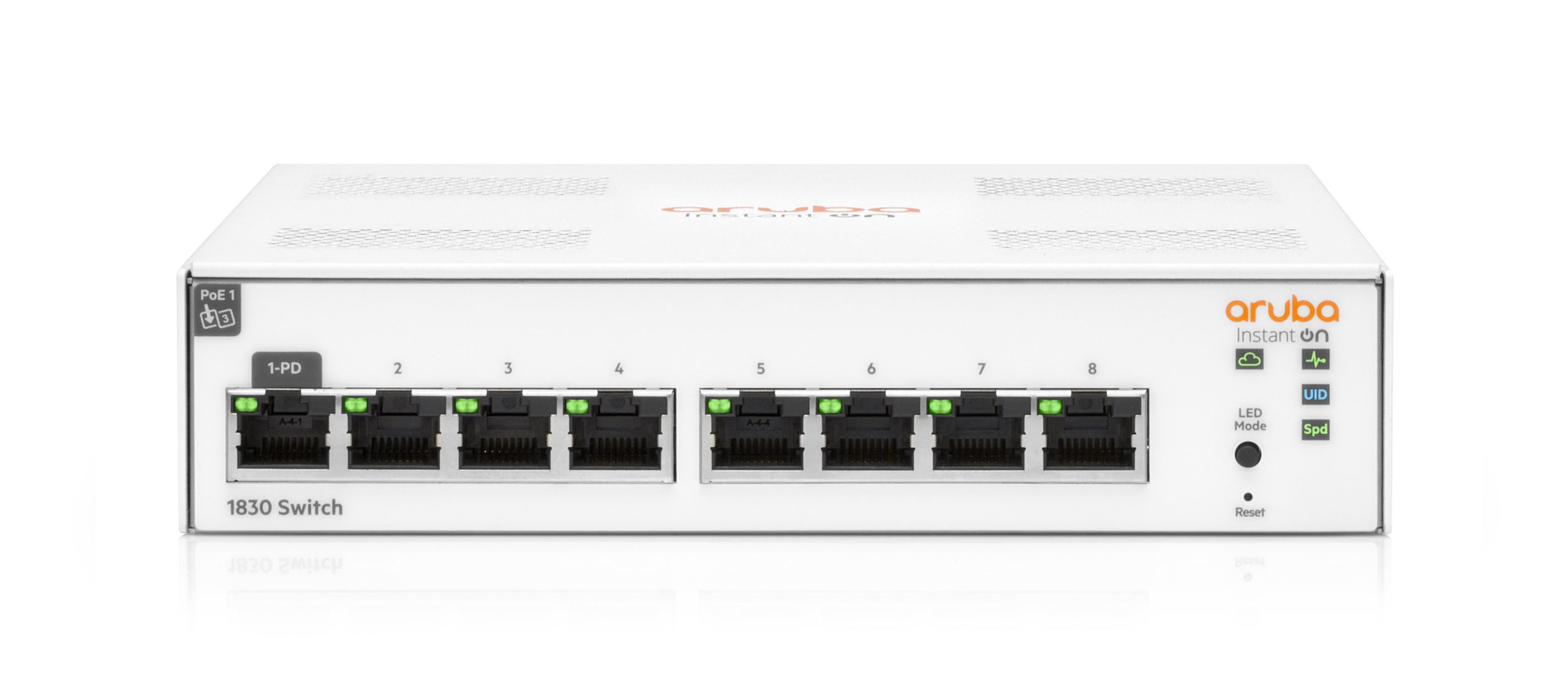 Коммутатор HPE Aruba Instant On 1830 8G JL810A — 2