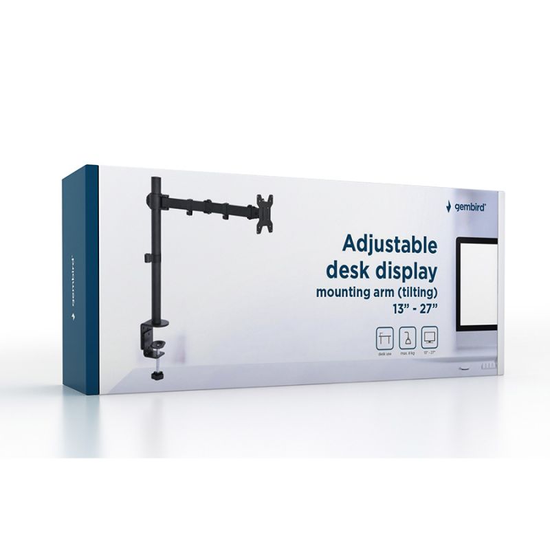 Gembird MA-D1-01 One Monitor VESA Arm Stand for 1 Monitor — 4