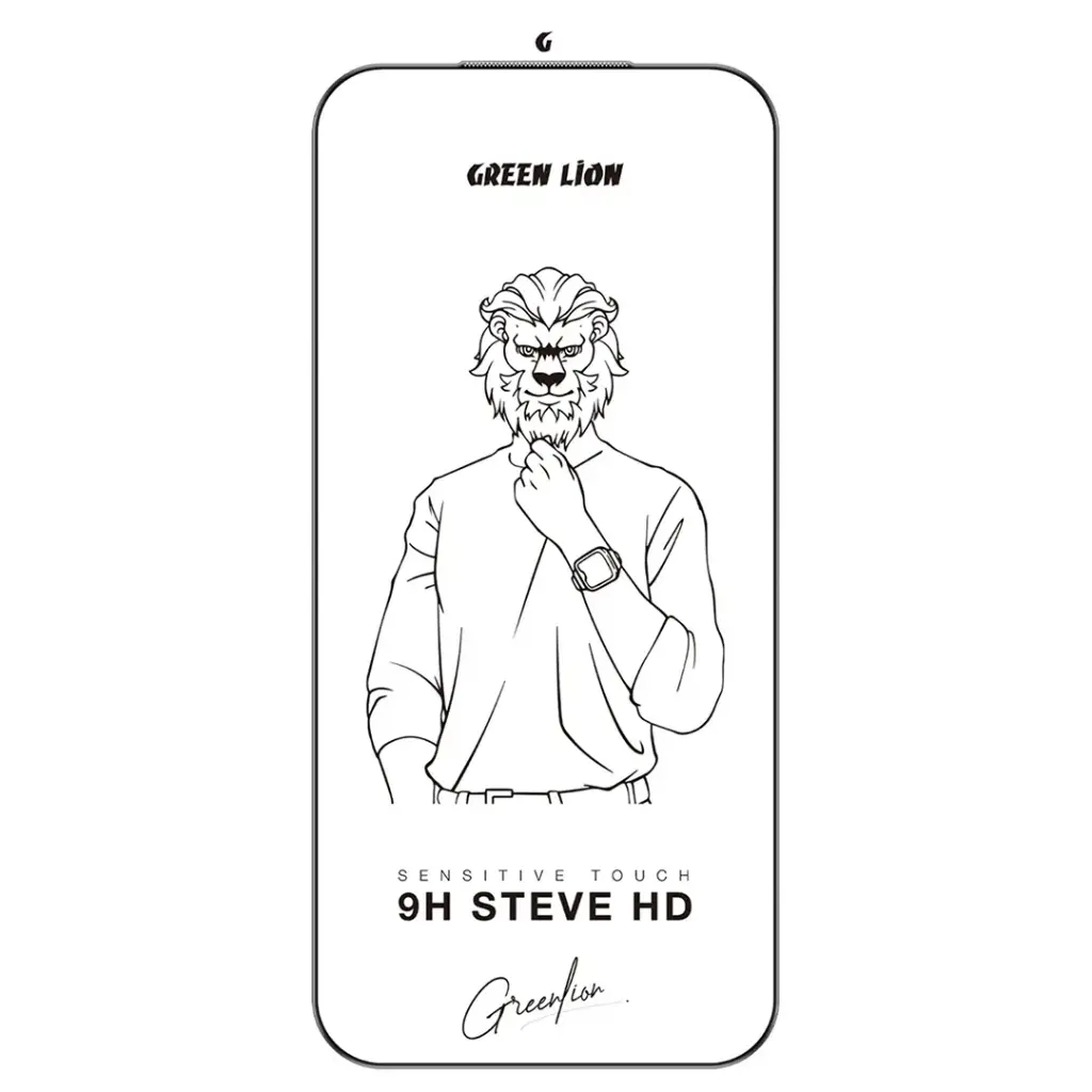 9H Steve HD Glass 17 Pro Max — 2