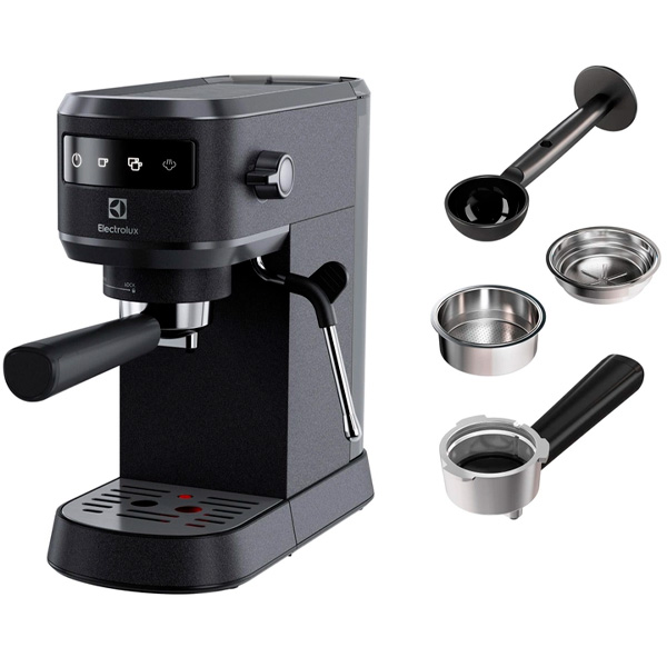 Semi-automatic coffee machine Electrolux E6EC1-6BST — 2