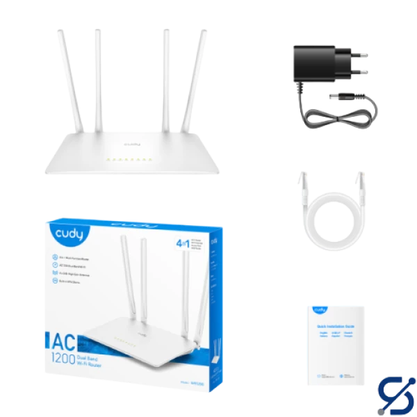 Cudy WR1200 WiFi Router AC1200 — 4