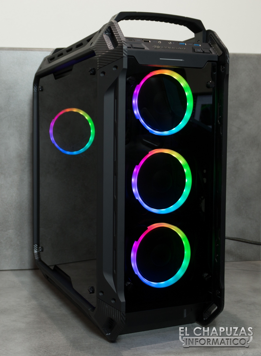 Cougar Panzer EVO RGB ARGB BIG Midi Tower w o PSU E-ATX — 4