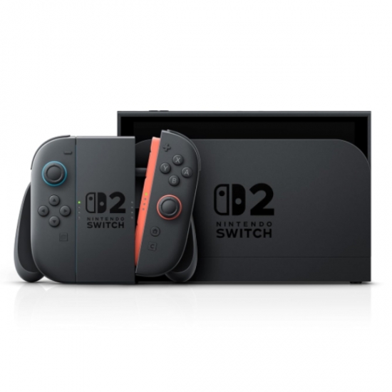 Nintendo Switch V2 Console with Neon and Neon Joy‑Con Neon — 5