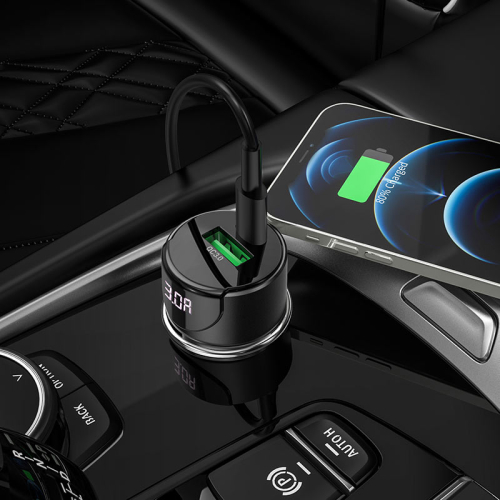 Car charger Hoco Z42 Light road PD20W QC3.0 — 3