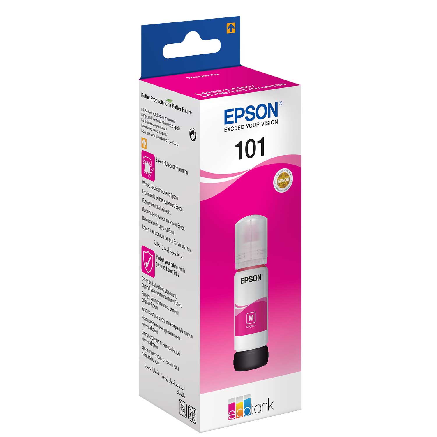 Cartridge and ink Epson 101 Magenta C13T03V34A — 2