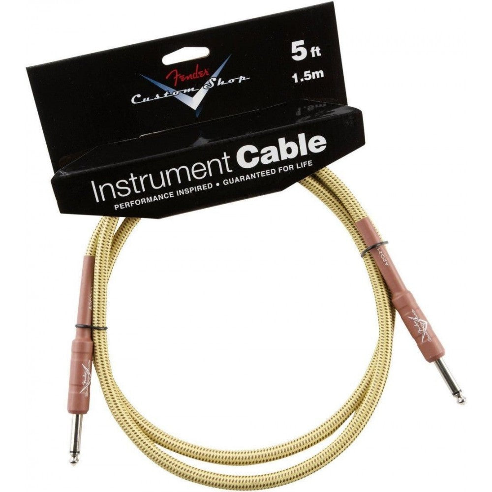 Fender Custom Shop 5 Instrument Cable Tweed — 2