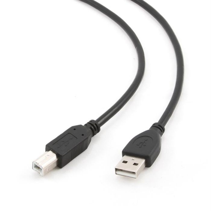 Gembird USB 2.0 AM to BM Print Cable 1.8M CCP-USB2-AMBM-6 — 2