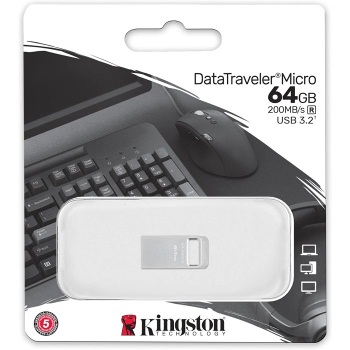 DataTraveler Micro 200MB s Read Metal USB 3.2 Gen 1 DTMC3G2 — 3
