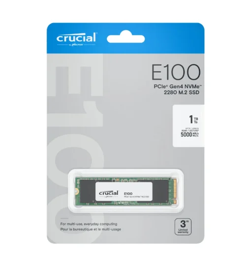 Crucial E100 M.2 NVMe CT480E100SSD8 — 2