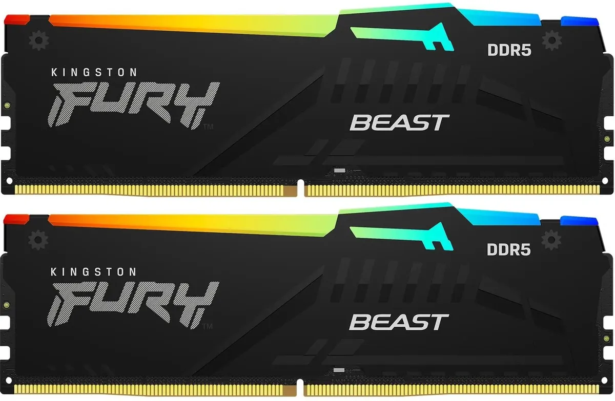 FURY BEAST KIT of 2 2x16 DDR5 5600MHz KF556C36BBEAK2-32 RGB — 4