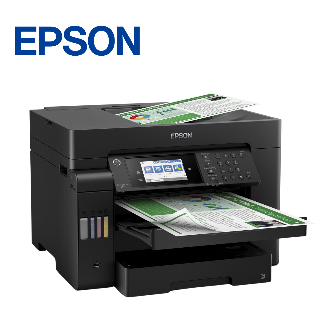 Color inkjet printer Epson L15150 A3+ with Ink Tank MF 4 in 1 Printer with A3 Scanner Copier ADF Fax — 6
