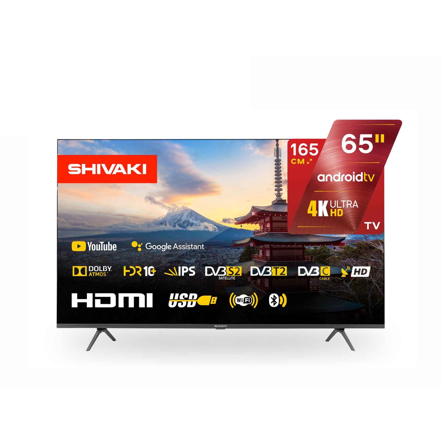 Tv SHIVAKI S65LU8500 — 2