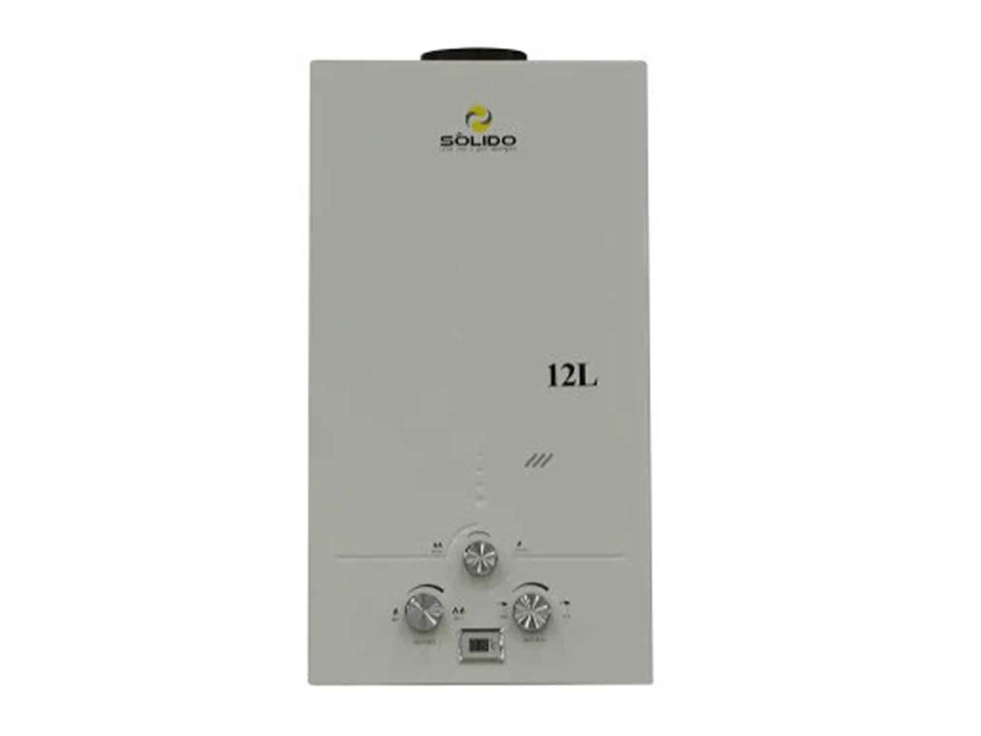Gas water heater SOLIDO JSG20-F17 1720 Turbo 12L Metalic