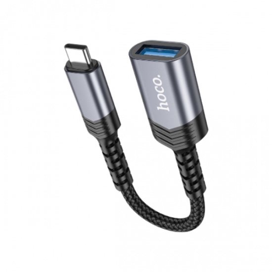 Hoco Type-C Male to USB Female 3.0 Converter Adapter UA24 Metal — 4