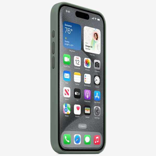 Silicone Case with MagSafe for iPhone 15 Pro — 21