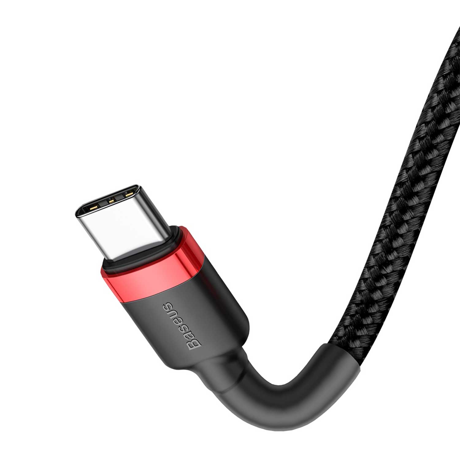 Cable BASEUS Cafule PD 2.0 60W Type-C to Type-C RD BK CATKLF-G91 — 3