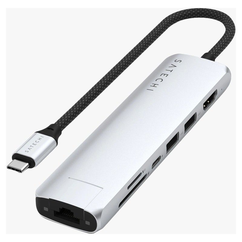 Adapter SATECHI with Ethernet 7-in-1 USB-C — 2