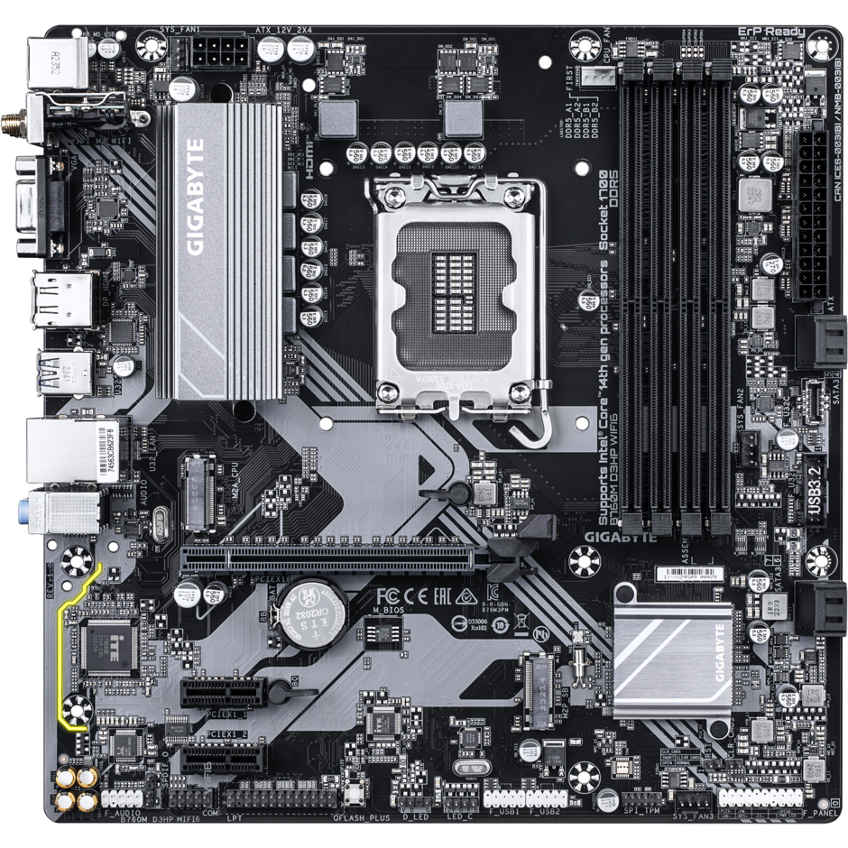Gigabyte B760M D3HP WiFi6 DDR5 — 3