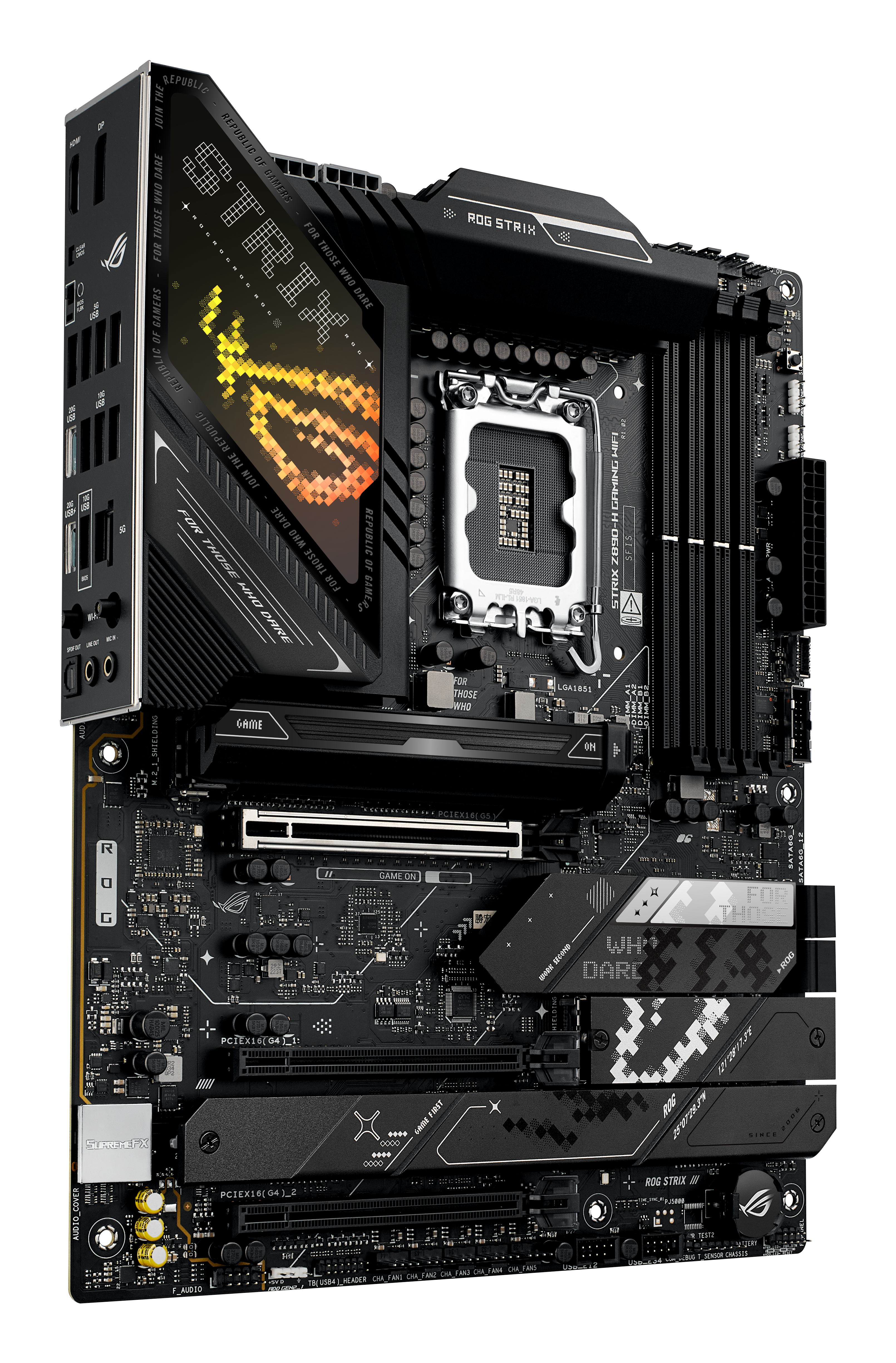 ROG Strix Z890-H WiFi iZ890 1851s DDR5 ready — 4