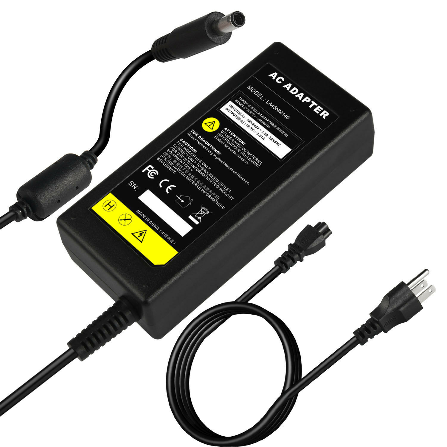 laptop charger 19 V 3.25A 4.5mm laptop charger 65W — 2
