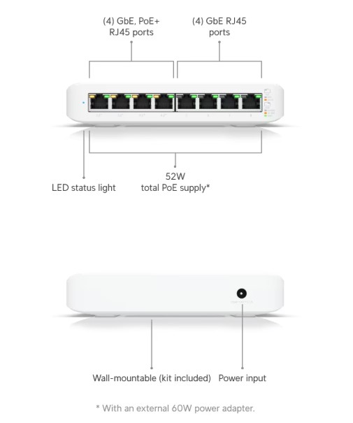 Ubiquiti USW-Lite-8-PoE — 3