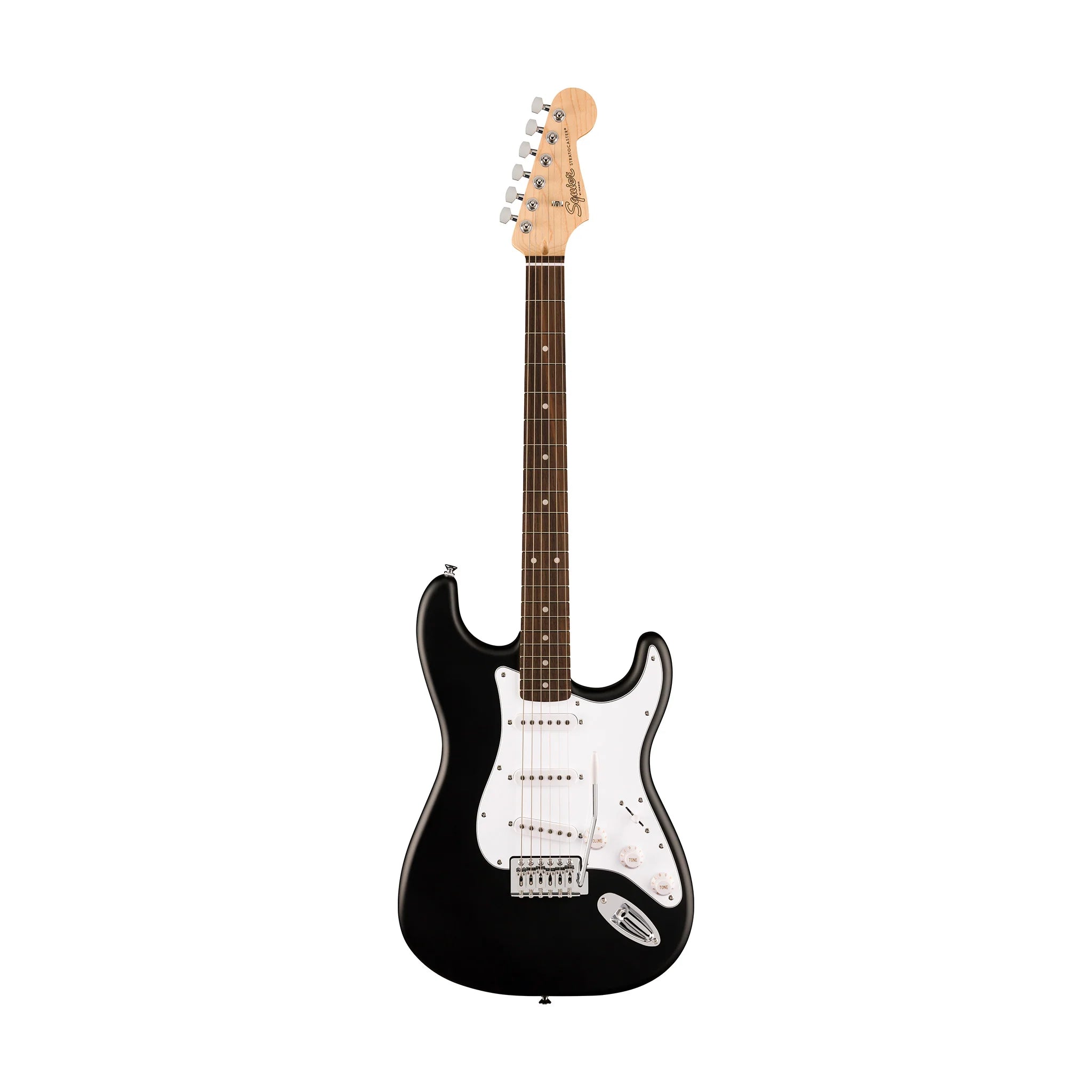 Squier Debut Strat HT HSS LRL WPG BLK 0379630506 — 2