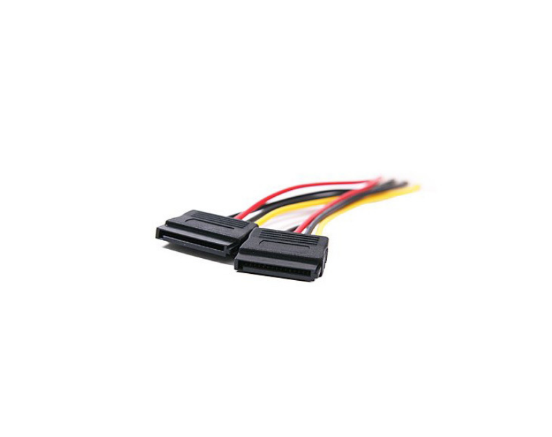 Bajeal 4Pin power plug to 2 SATA power — 2