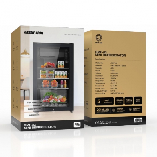 GMF-83 Mini Refrigerator 83L — 3