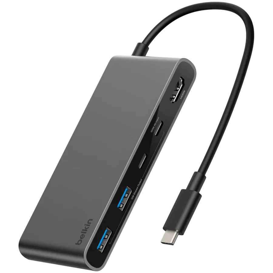 BELKIN 7-Port USB-C Hub with Dual USB-C Ports — 2