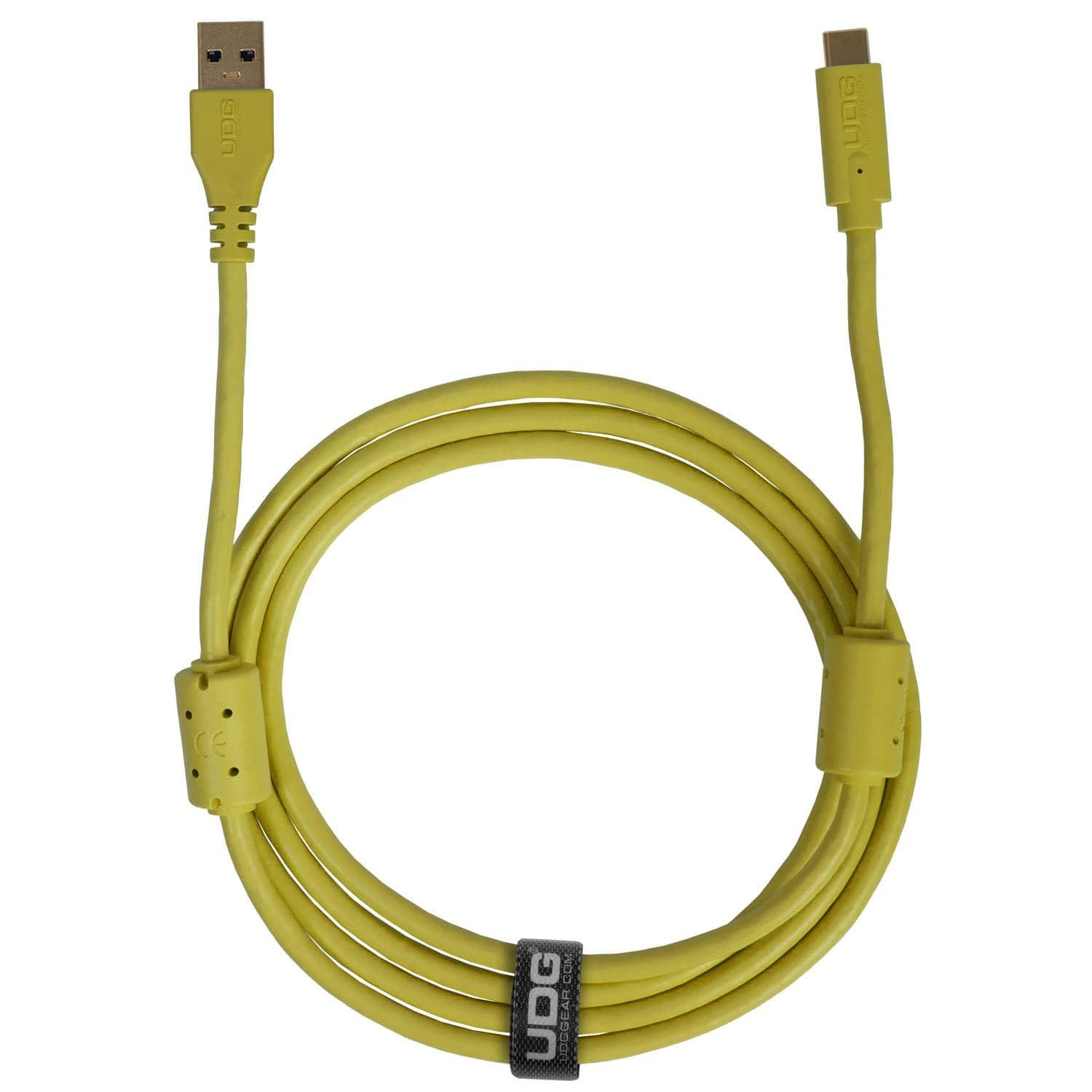 UDG U98001YL Ultimate Audio Cable USB 3.0 USB-C to USB-A Straight — 2