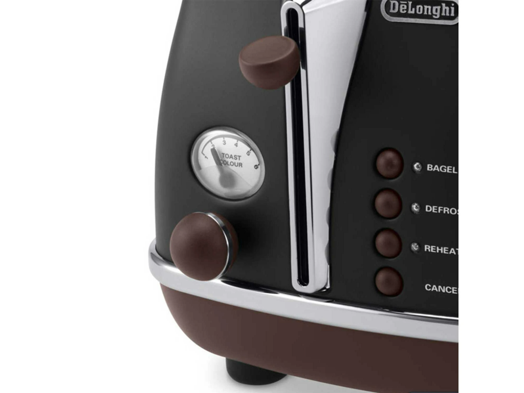 DeLonghi CTOV2103.BK Icona Vintage Toaster — 3