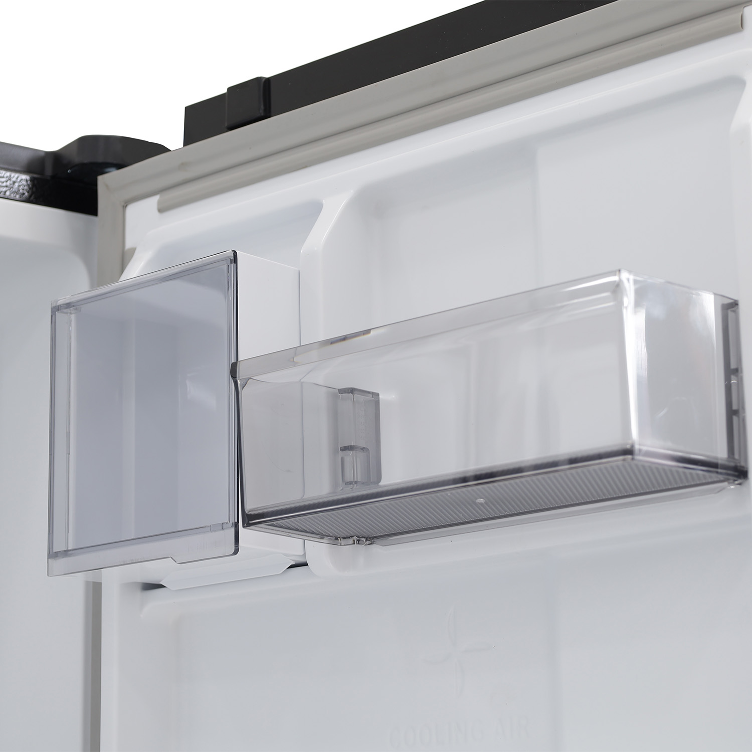 Refrigerator HOFFMANN HR605NFSBS- -GLASS — 7