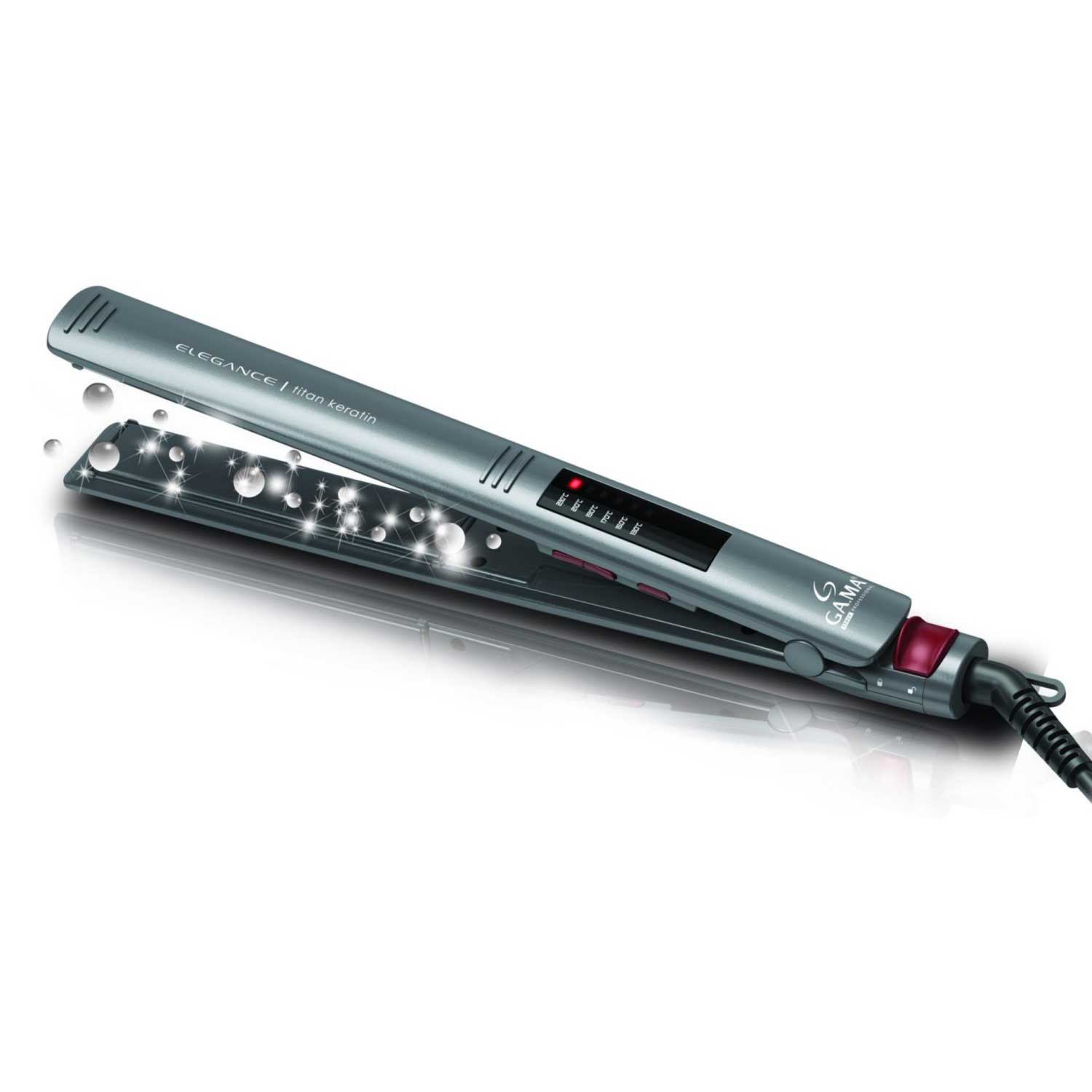 Hair styler GA.MA ELEGANCE LED TITAN KERATION GI0209 — 2