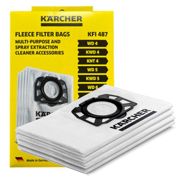 Karcher Fleece filter bag for WD 4 5 6 2.863-006.0 — 2
