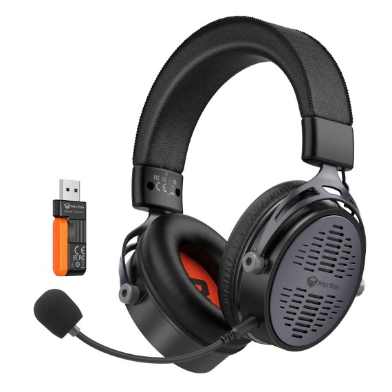 Headphone MEETION Bluetooth Bulit-in Mic BTH003 — 3